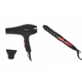 Set haardroger en krultang 1800W Vira Aanbieding