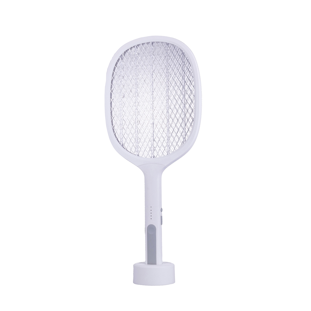 Oplaadbare elektrische insectenracket met LED-basis Duo Aanbieding Oplaadbare elektrische insectenracket met LED-basis Duo Aanbieding