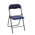 Set van 6 opvouwbare stoelen met fluwelen beklede zitting Pexis Aankoop
