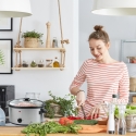 Elektrische slow cooker roestvrij staal 3,5 L 200W Valentina Aanbod