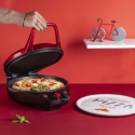 Pizza- en grilloven met dubbele anti-aanbakplaat 1200W Mamy Verkoop