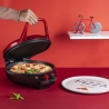 Pizza- en grilloven met dubbele anti-aanbakplaat 1200W Mamy Verkoop
