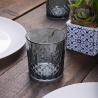 Set van 6 glazen 340 ml met gedecoreerd oppervlak Edinburgh Model