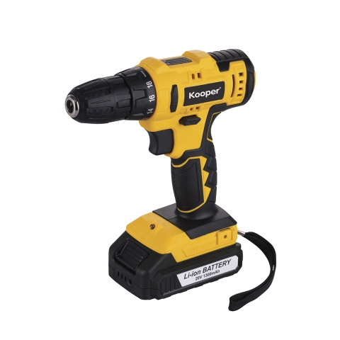 20V Accuschroefboormachine met koffer en accessoires Morin Aanbieding