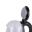 Elektrische waterkoker met glazen kan, LED-verlichte voet, 1800W Nashi Catalogus
