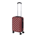 Kleine koffer 4 wielen 360° met dubbele ritssluiting en combinatieslot Diamond Aanbod