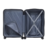 Kleine koffer 4 wielen 360° met dubbele ritssluiting en combinatieslot Diamond 