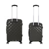 Set van 2 koffers met 4 wielen 360° en dubbele ritssluiting Diamond Verkoop