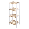 Tavro badkamerkast met 4 planken van bamboe en MDF Catalogus