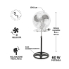 Planetarium 3-in-1 verstelbare vloerventilator, tafelventilator en wandventilator Keuze