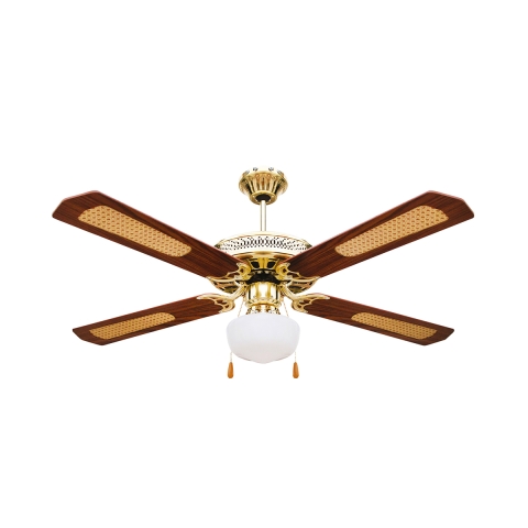 Plafondventilator 4 bladen met licht en omkeerfunctie 70W Windy Aanbieding
