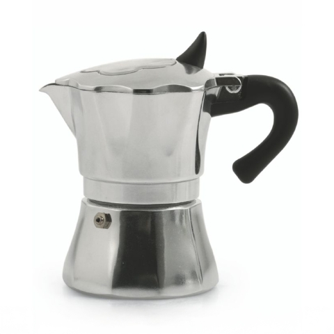 Aluminium Gaia Moka Koffiezetter, 1 Kops Aanbieding