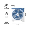 Tafelventilator met timer, 3 snelheden, 45W ArticFresh Keuze