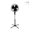 Staande ventilator, kruisvoet, 3 snelheden, 45 W, 133 cm, ArticFresh Aanbieding