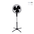 Staande ventilator, kruisvoet, 3 snelheden, 45 W, 133 cm, ArticFresh Aanbieding