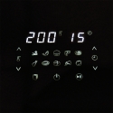 Heteluchtfriteuse 5L 10 programma's touchscreen display 1200 W Leba 