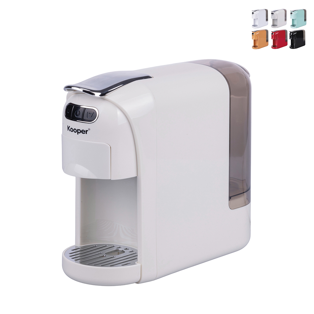 Nuka 3-in-1 espressomachine voor capsules, pads en gemalen koffie Aanbieding Nuka 3-in-1 espressomachine voor capsules, pads en gemalen koffie Aanbieding