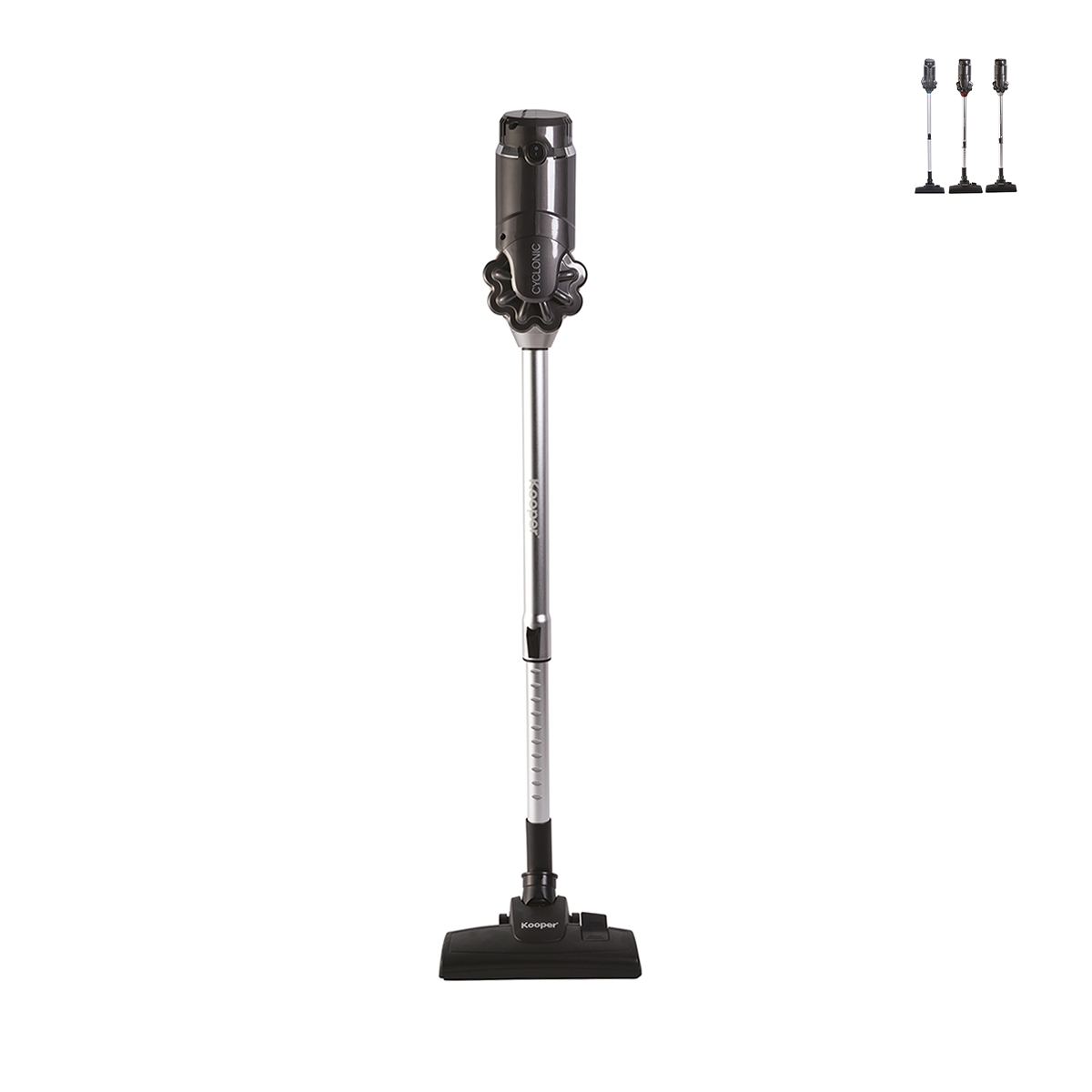 Cyclonische stofzuiger met telescopische steel en HEPA-filter Airone 2.0 Aanbod Cyclonische stofzuiger met telescopische steel en HEPA-filter Airone 2.0 Aanbod