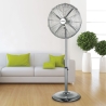 Staande ventilator 4 aluminium bladen 3 snelheden Norek Verkoop