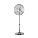 Staande ventilator 4 aluminium bladen 3 snelheden Norek Voorraad