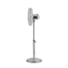 Staande ventilator 4 aluminium bladen 3 snelheden Norek Catalogus
