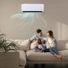 Airconditioner 9000 BTU omvormer warmtepomp 4D luchtstroom Moon Verkoop