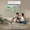 Airconditioner 24000 BTU inverter met warmtepomp WiFi Aero Voorraad
