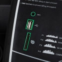 Opvouwbare elektrische loopband met helling, 12 programma's en wielen K2 Afmetingen