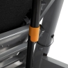 Opvouwbare elektrische loopband met helling, 12 programma's en wielen K2 