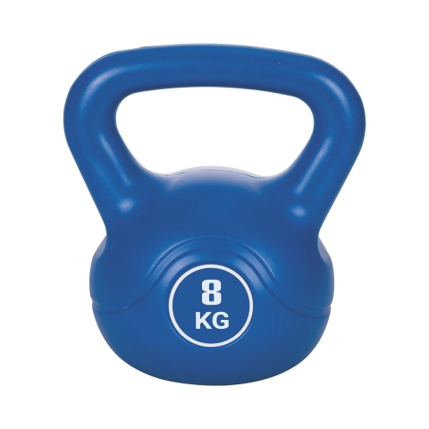 Kettlebell 8 kg antislip voor training oefeningen squat Jarek Aanbieding