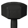 Pumax hexagonale fitness dumbbell 6 kg anti-roll Korting