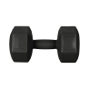 Pumax hexagonale fitness dumbbell 6 kg anti-roll Aanbod