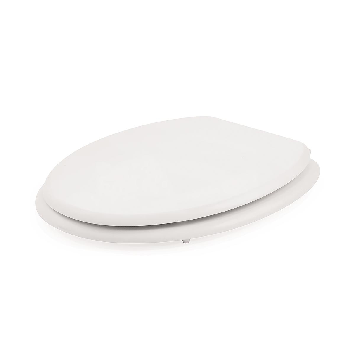 Universele WC-bril wit gelakt MDF Tunai