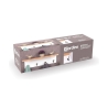 Houten wandplank met 4 ijzeren haken 60x16x16 Romia Korting