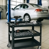 Metalen gereedschapskar met 3 niveaus en wielen Kerey Plus Verkoop