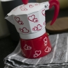 Mokapot voor 3 kopjes espresso van aluminium Cuore Aanbod