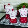 Mokapot voor 3 kopjes espresso van aluminium Cuore Verkoop