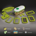 8-in-1 Keukensnijder met 12 Accessoires Dicer Chef Verkoop