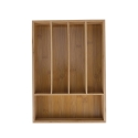 Houten besteklade met 5 vakken 35,5x25,5x5cm Kavira Verkoop