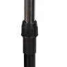 Metalen kledingrek met wielen, 2 stangen en schoenenrek 88x42,5cm Zulea Kortingen