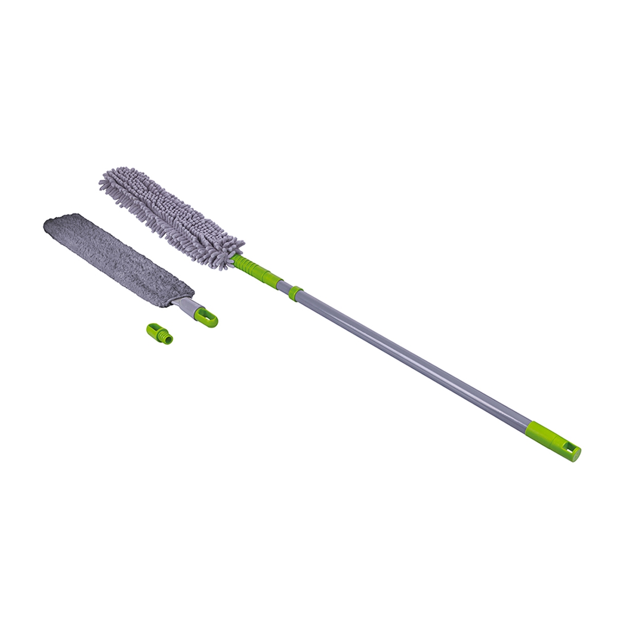 Set om te stoffen met flexibele kop, inclusief 2 doeken Sìlindo Aanbieding Set om te stoffen met flexibele kop, inclusief 2 doeken Sìlindo Aanbieding