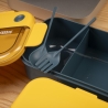 Lunchbox met dubbele compartimenten, lekvrij - Onera Voorraad