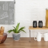 Opvouwbare houten keukenorganizer met vakken 47x18,5x22cm Kurnek Kosten