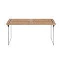 Opvouwbare houten keukenorganizer met vakken 47x18,5x22cm Kurnek Aanbod