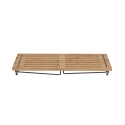 Opvouwbare houten keukenorganizer met vakken 47x18,5x22cm Kurnek Korting