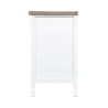 Shabby chic houten tv-meubel met 2 lades Terosk Korting