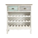 Houten wijnrek Cortez voor 21 flessen in shabby chic stijl Verkoop