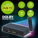 Decoder HD Dvbt-2/Hevc H265 Dolby Digital Plus Set-Top Box Voorraad