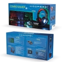 Gamer Combo 5-in-1 toetsenbord, headset, muis, muismat en adapter Milao Prijs