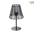 Bureaulamp Sayura met rotan-effect Aanbieding